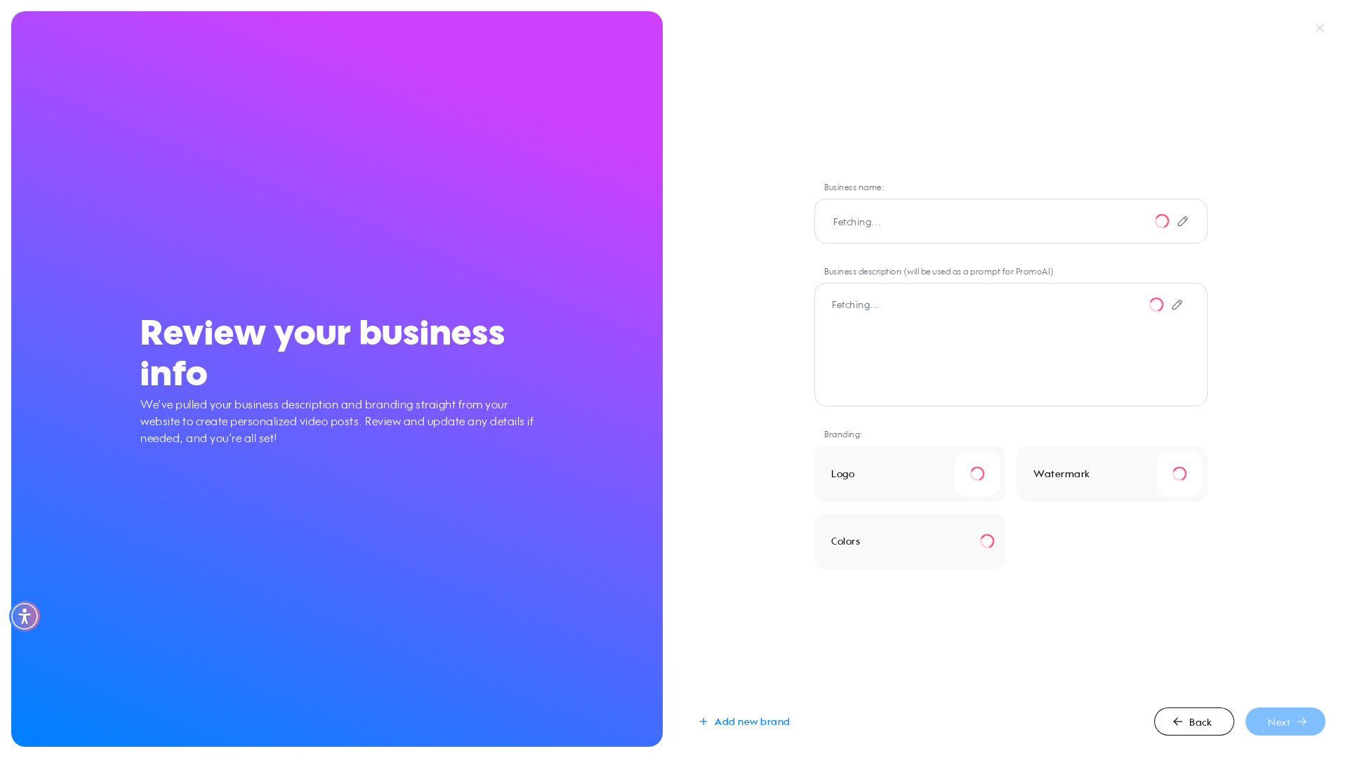Test failure screenshot